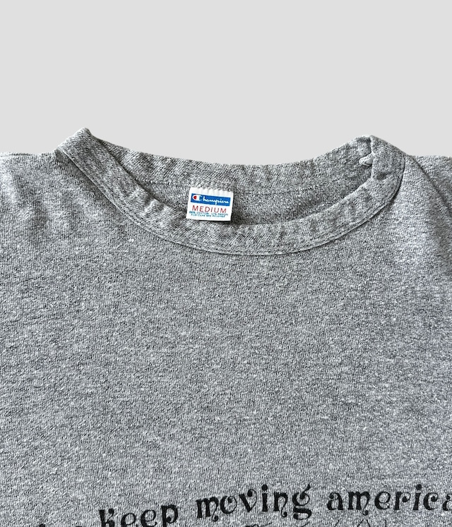 -Champion- Vintage 70s M Print T-shirt