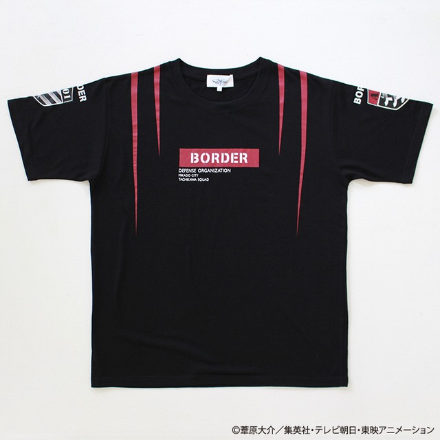 ワールドトリガー「太刀川隊 Tシャツ ／ BLACK」
