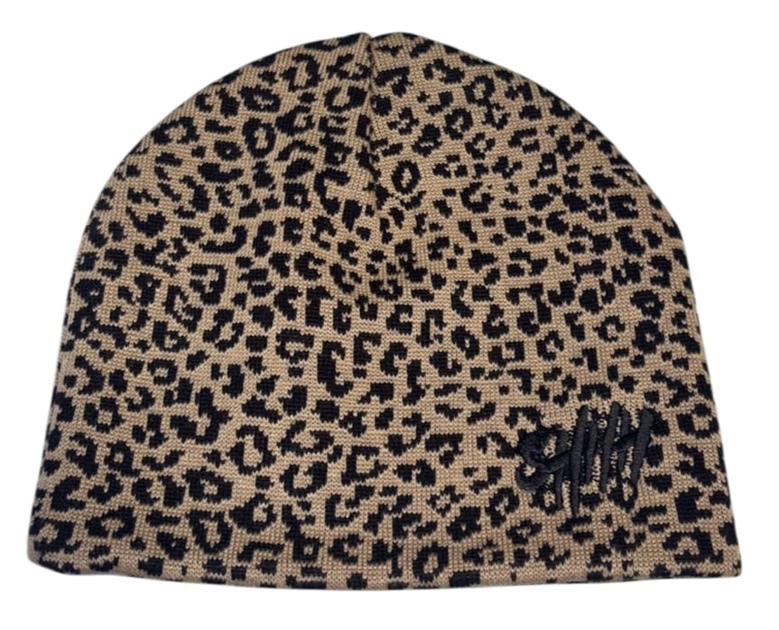SHHH ビーニー Shhh official Logo Double Cuff Beanie (Black & Grey) #ビーニー