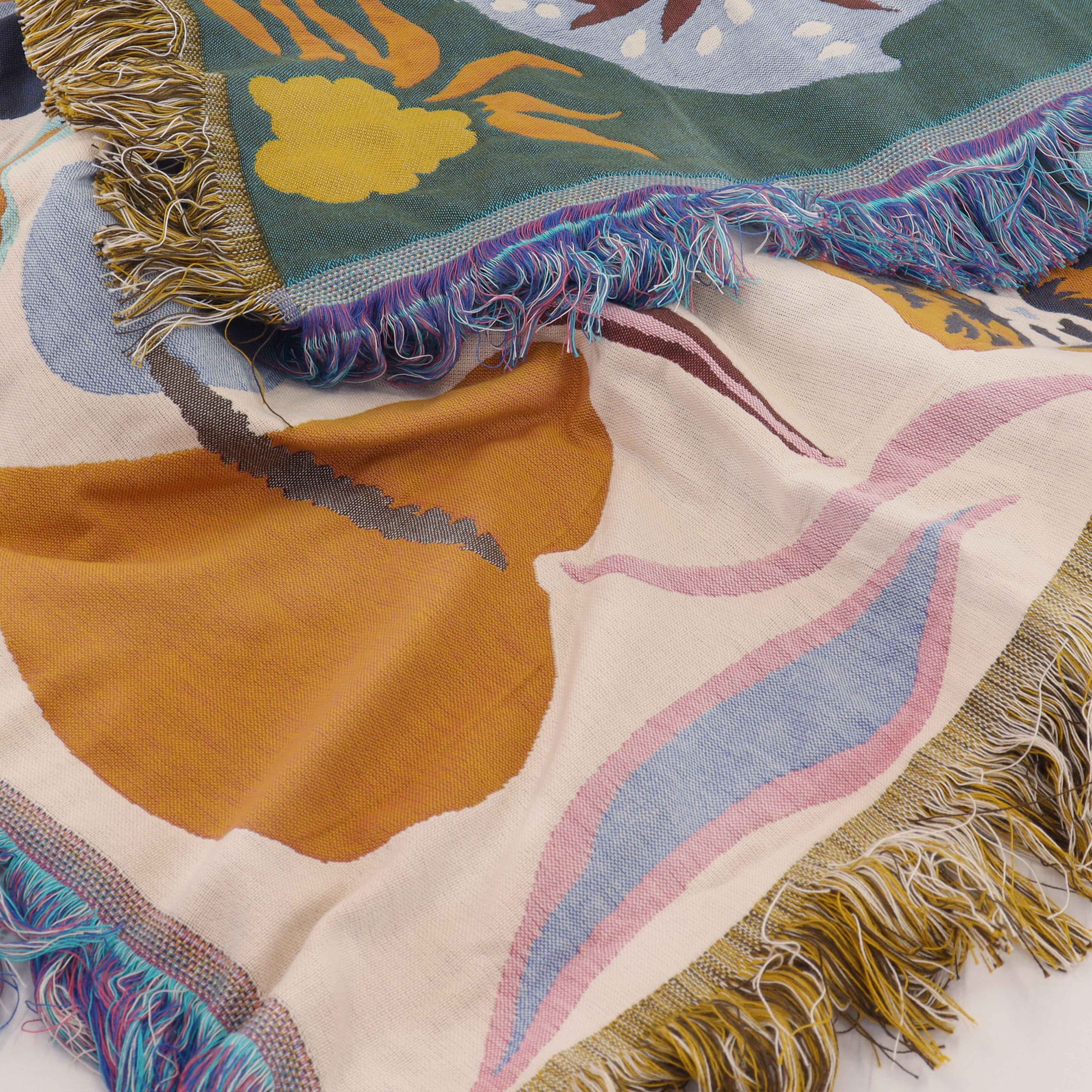 ハーフブランケット “エデンデダンス” | Rough since 2016