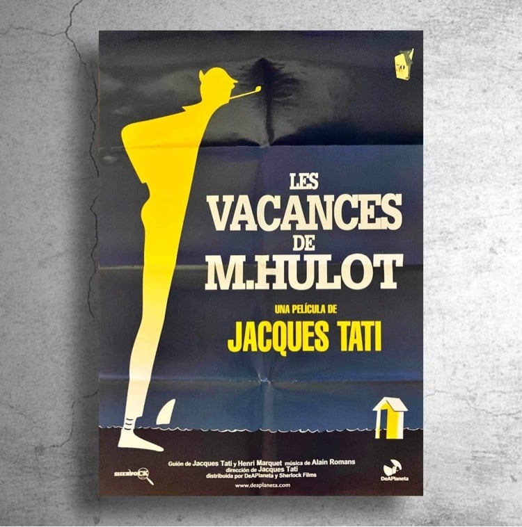 1枚のみ再入荷】ジャック・タチ監督映画『ぼくの伯父さんの休暇』スペイン上映時の告知ポスター | 特殊ポスターショップ SOONER OR LATER 1枚のみ再入荷】ジャック・タチ監督映画『ぼくの伯父さんの休暇』スペイン上映時の告知ポスター | 特殊ポスターショップ SOONER OR LATER