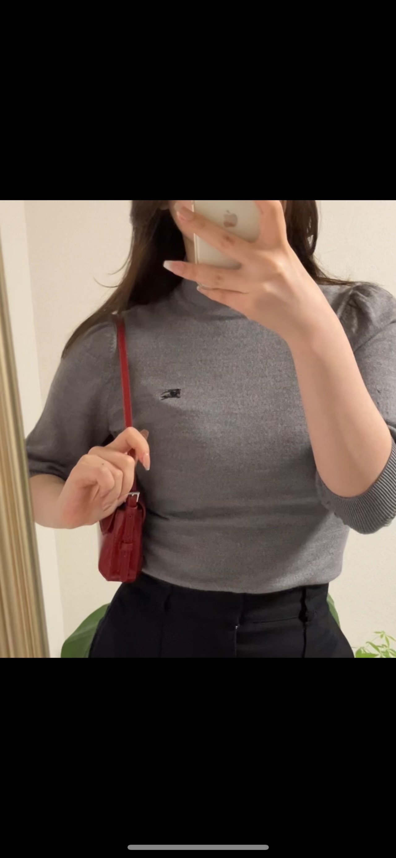 ⚫︎b26 burberry tops バーバリー トップス ニット 6分袖 ⚫︎b26 burberry tops バーバリー トップス ニット 6分袖