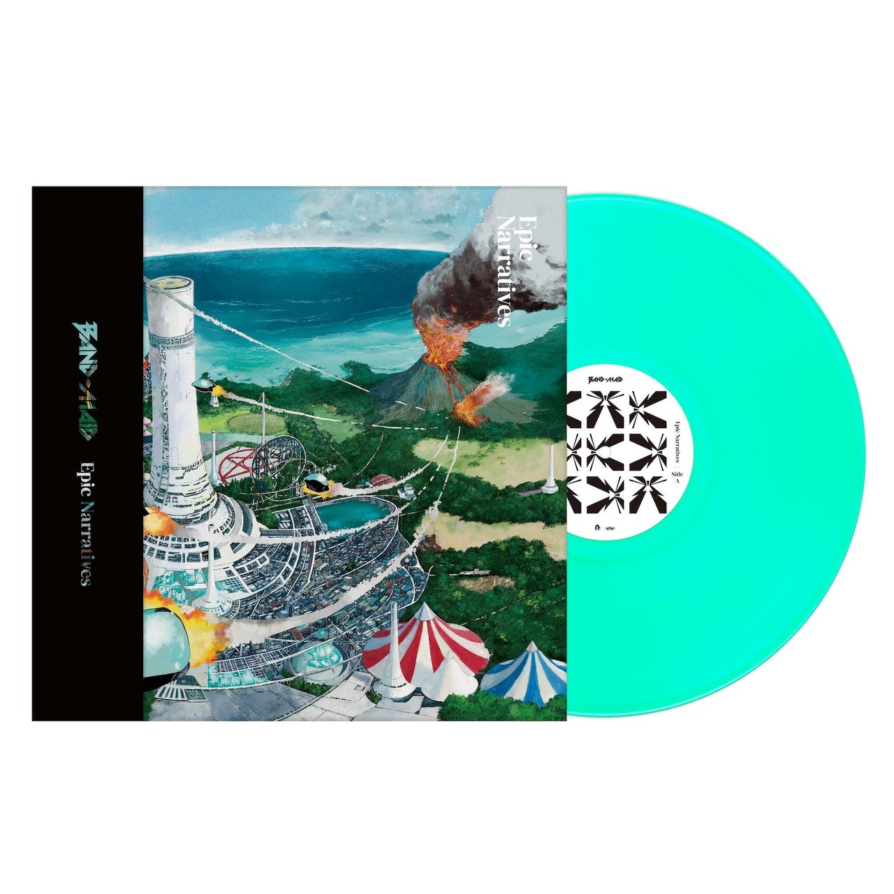 【レコードの日】【ステッカー付】BAND-MAID「Epic Narratives」アナログ盤(12インチ2枚組)