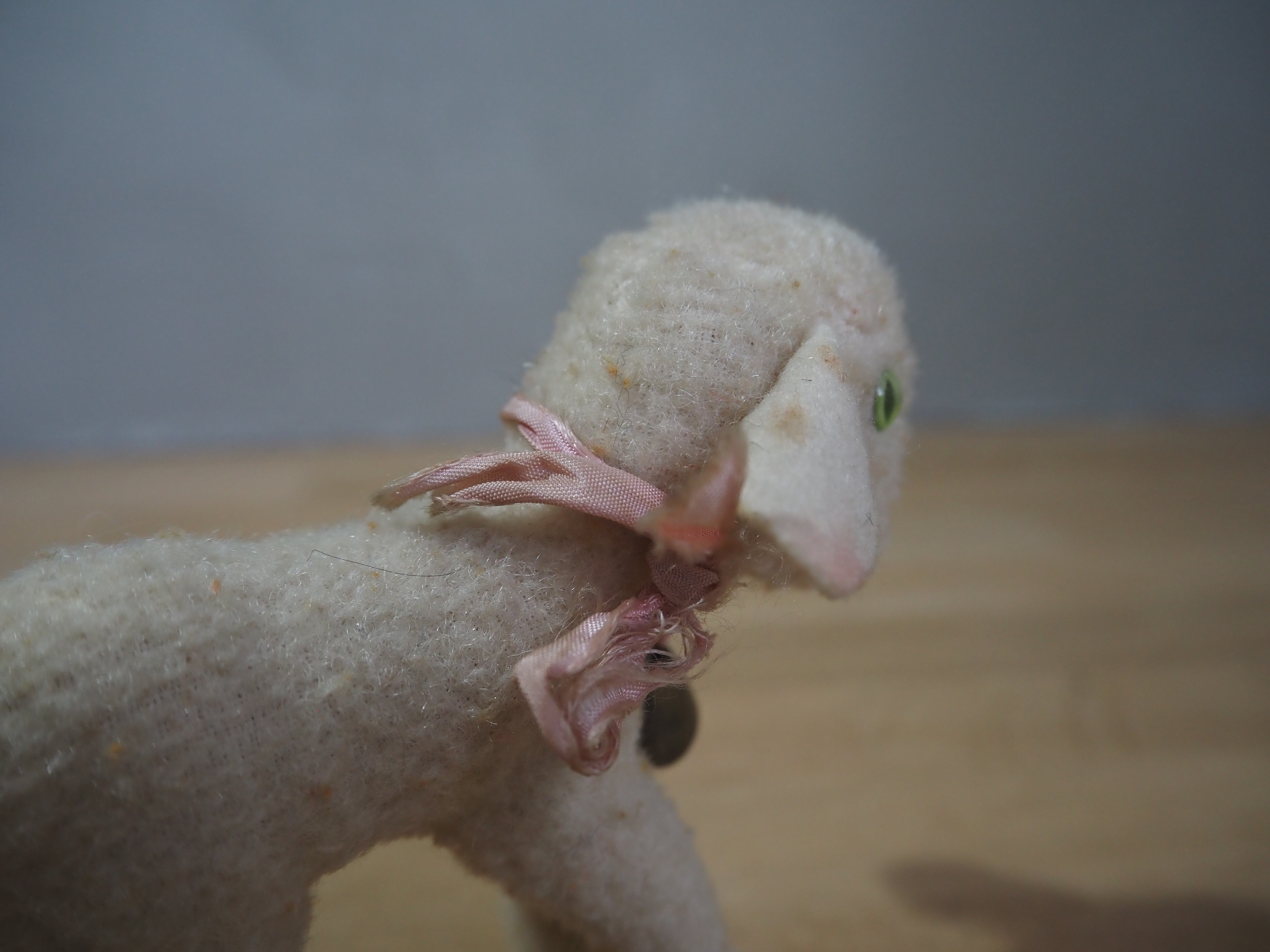 オールド シュタイフ ヒツジ Steiff Lamby 10cm | ヒガシマチマーケット