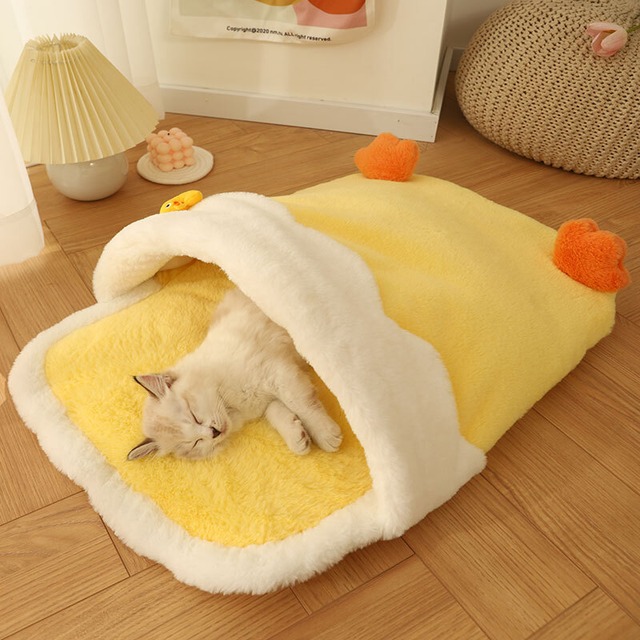 猫 布団 キャットハウス もこもこ ふわふわ  防寒 ペット用品 犬 猫 ベッド