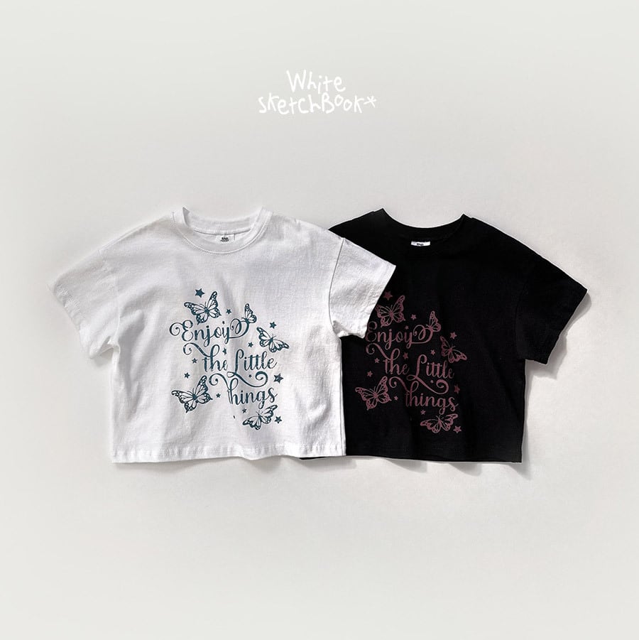 freesia tee【whitesketchbook】※5月中旬〜5月下旬発送予定