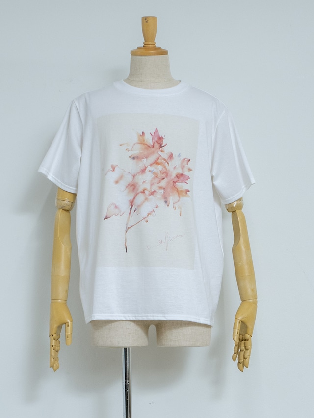 溢れ出る気持ちを伝えるためのTシャツ｜WHITE