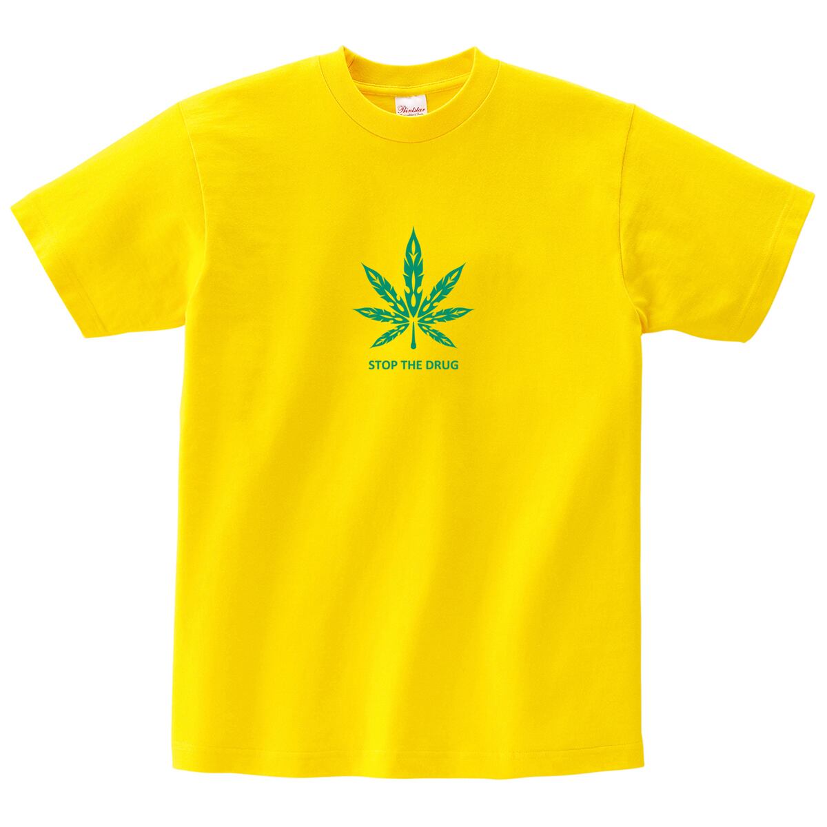 STOP THE DRUG メッセージTシャツ ms31 ドラッグ反対 ドラッグ撲滅
