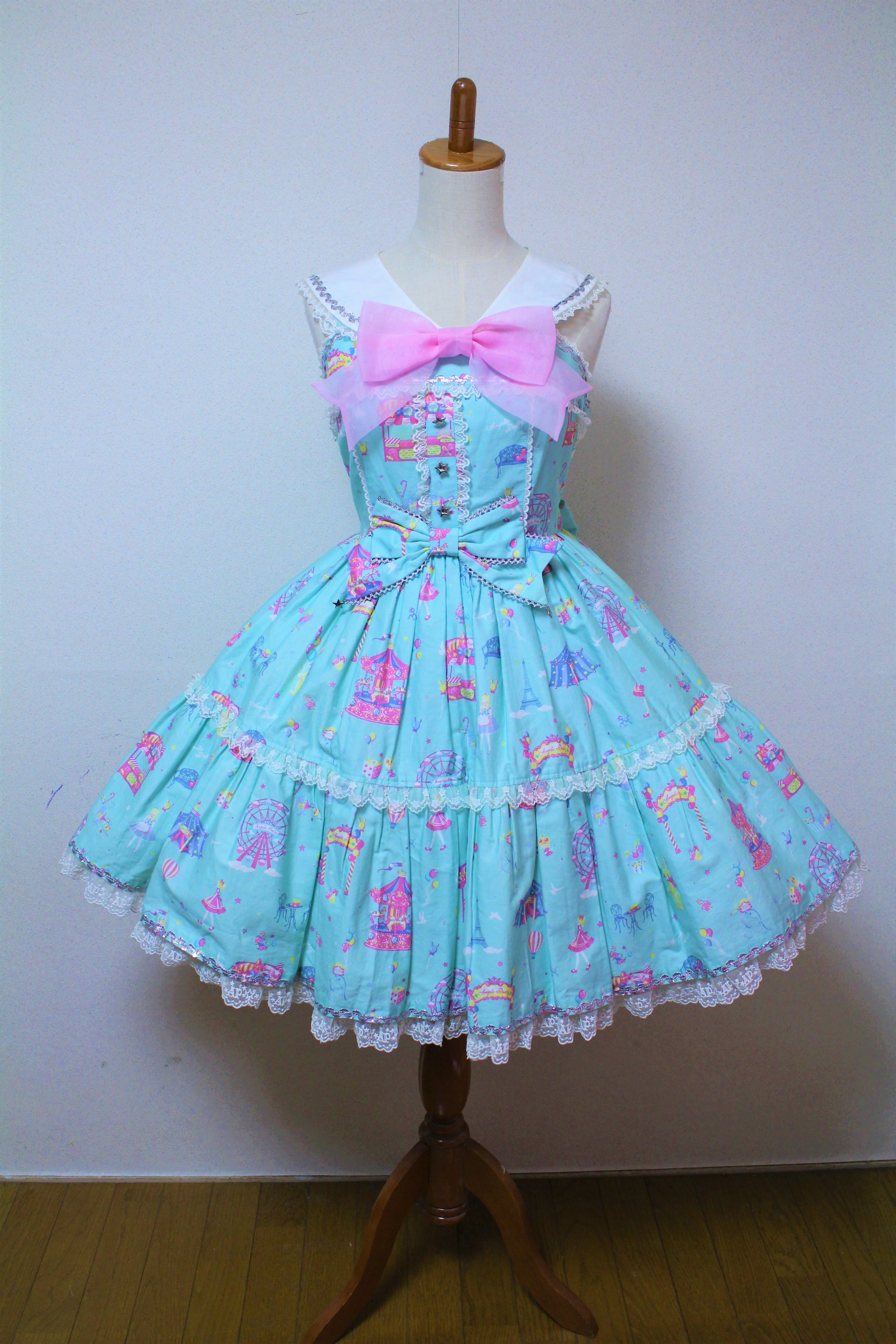 Angelic Pretty magical étoile JSK+KC 紺