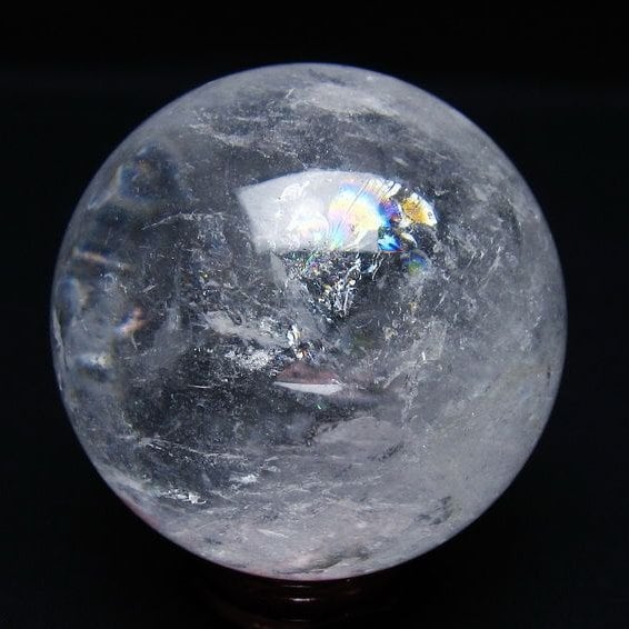水晶 丸玉 69mm スフィア 置物 水晶玉 一点物 151-8925