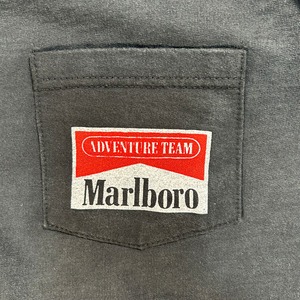13471 Marlboro マルボロ 長袖Tシャツ 胸ポケット Ｌ