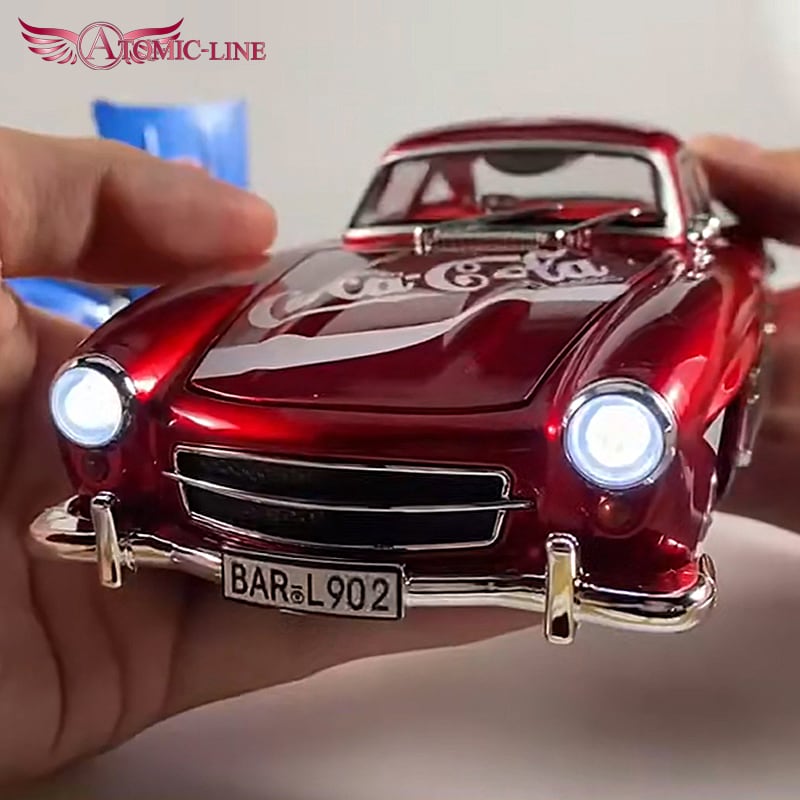 メルセデス ベンツ 300SL クーペ 1/24 ミニカー 全2色 エンジン