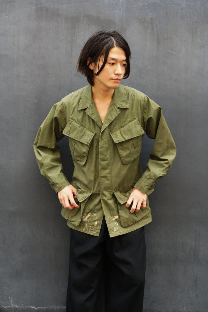 Jungle Fatigue Military Jacket XS-SHORT [1960s] [USARMY] Vintage Jungle  Fatigue Jacket 4th-Type | beruf powered by BASE