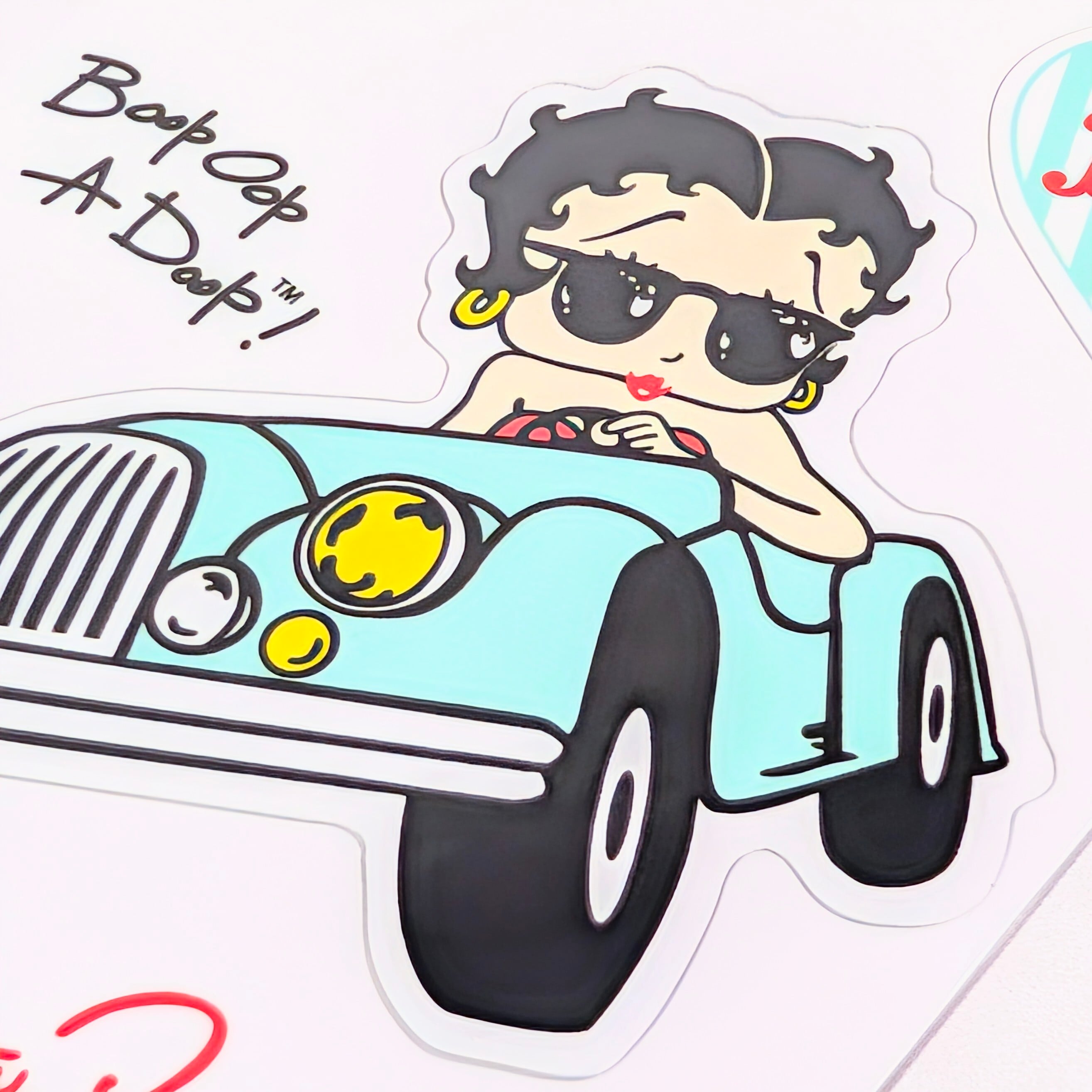 ✨️みんなメロメロ♡✨️送料無料！【 Betty Boop（ベティブープ） 】 STICKER（ステッカー）/ シール / ベティちゃん　〚アメリカン雑貨 アメトイ〛