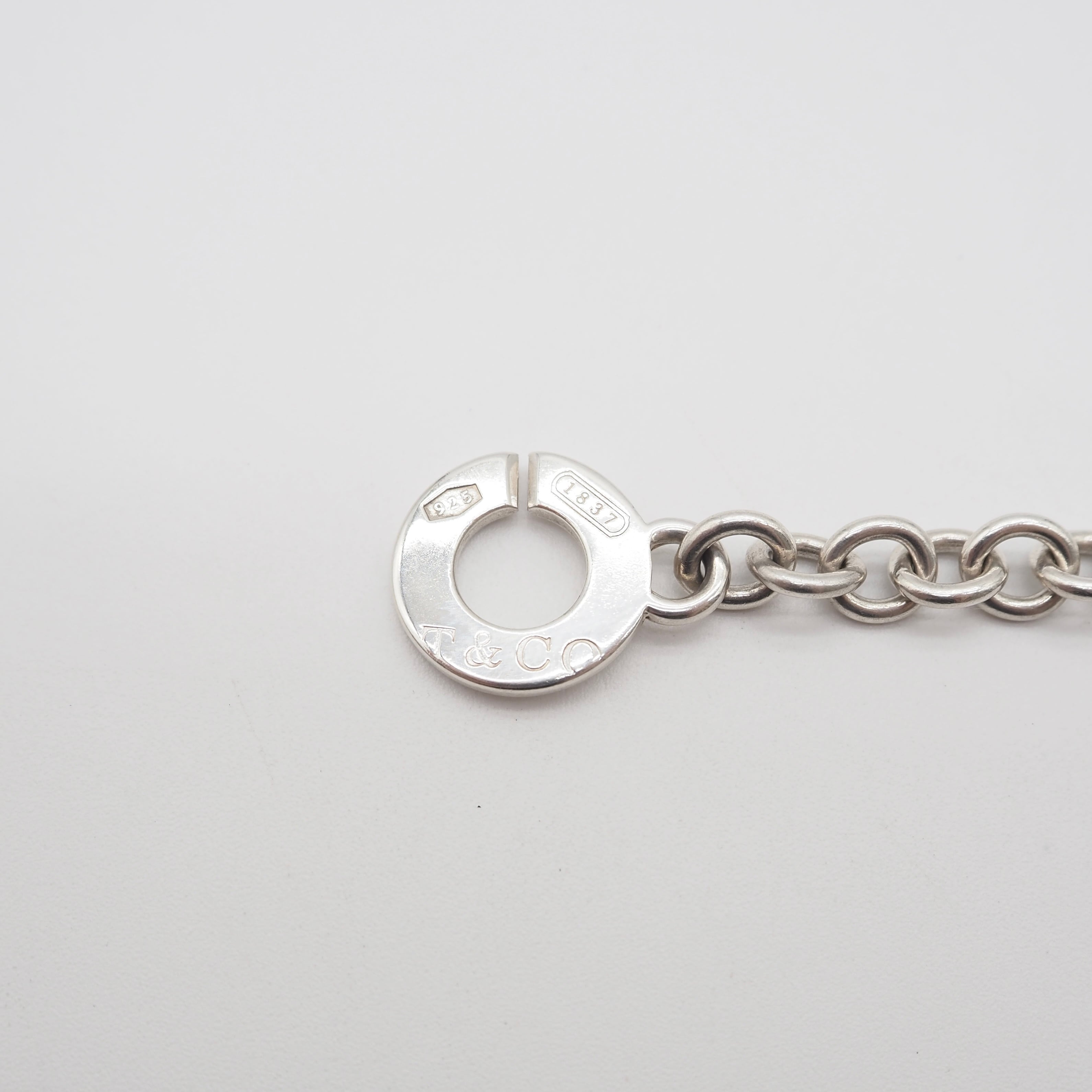 Tiffany&Co. 1837サークルクラスプ ネックレス シルバー925