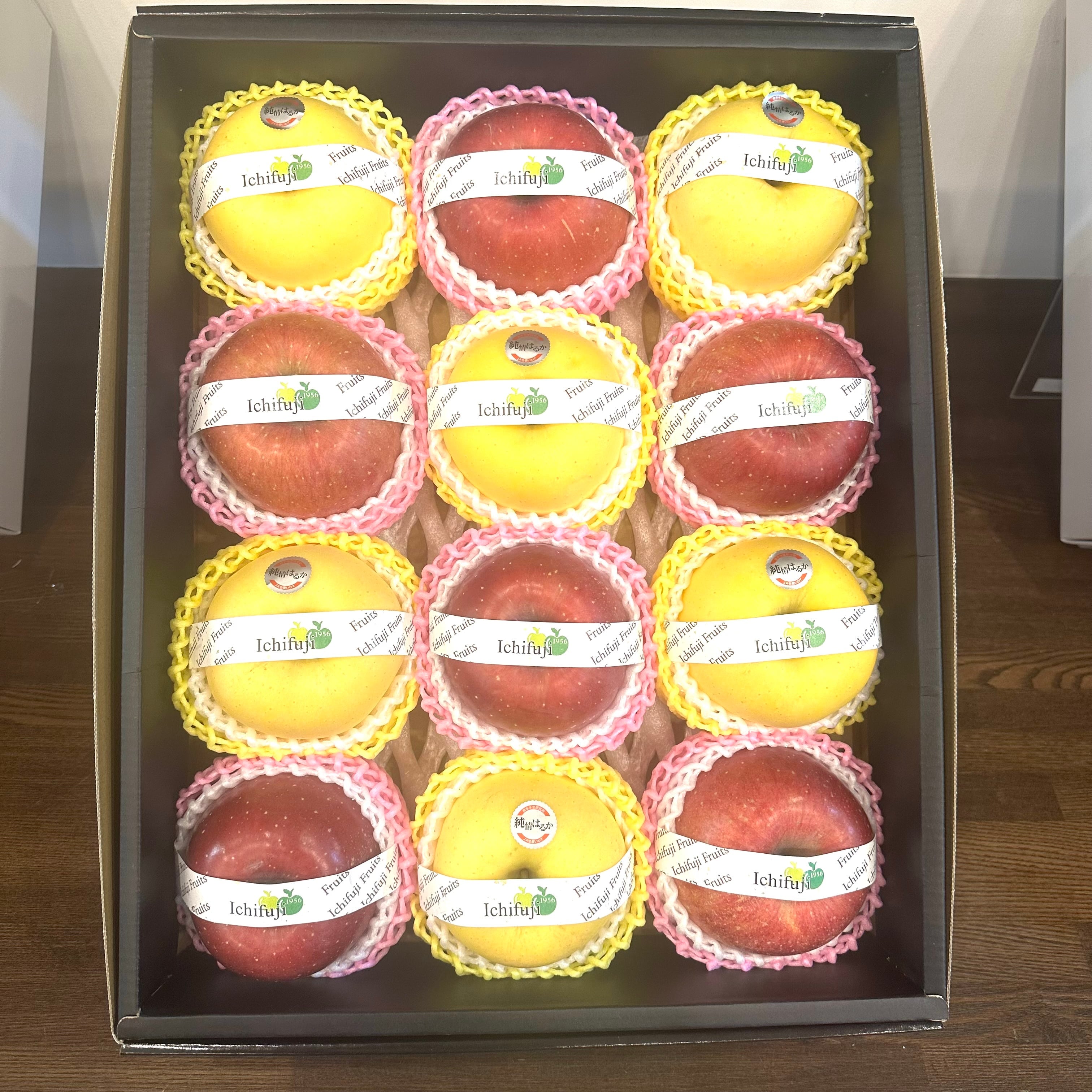 長野産サン富士と岩手純情はるか