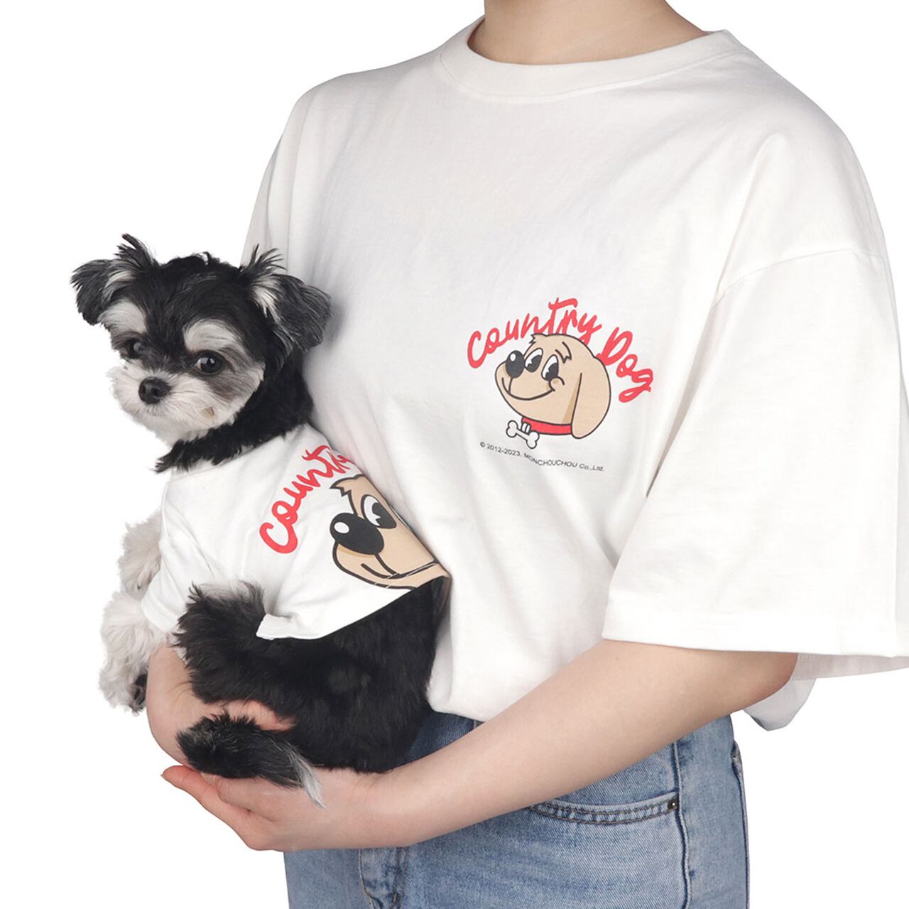 Country Dog Tee for Man / monchouchou
