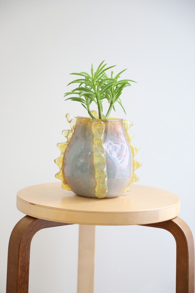 【durian】ガラスアーティスト ”Yuri Iwamoto”×翠堂明 コラボ作品