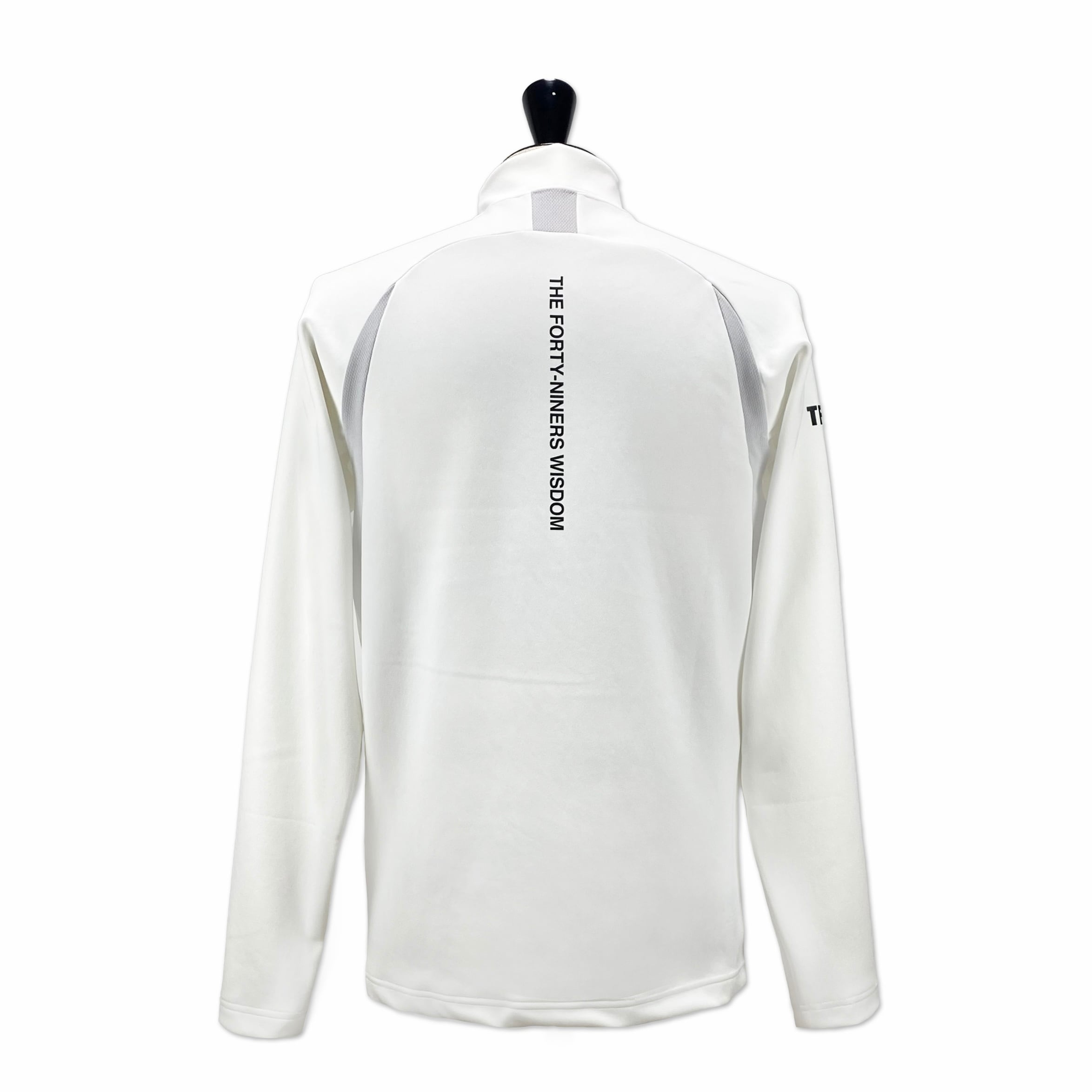 TFW49】《MEN'S》SIDE MESH LONG SLEEVE MOCKNECK（WHITE） | Sandy GOLF