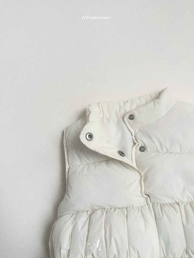 予約⌇atomeme/ Pongle padded vest