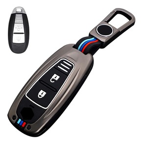 【在庫処分】キーケース スズキ用 スマートキーケース キーカバー 3H 合金スズキ専用設計 キーホルダー SUZUKI SX-4 S-CROSS イグニス エスクード スイフト バレーノ等に適用キーケース