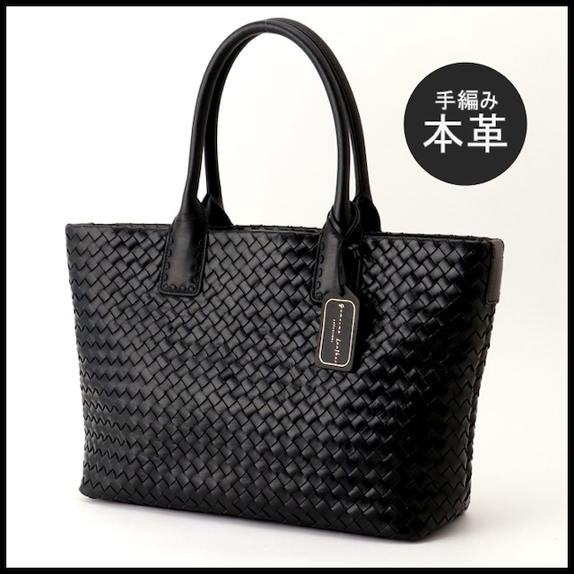 BLACK MESH TOTE～当店オリジナル革製品ブランド、Genuine Leather