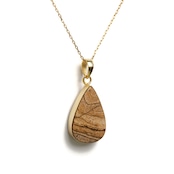 【MARKET】SINGLE STONE NECKLACE 0085