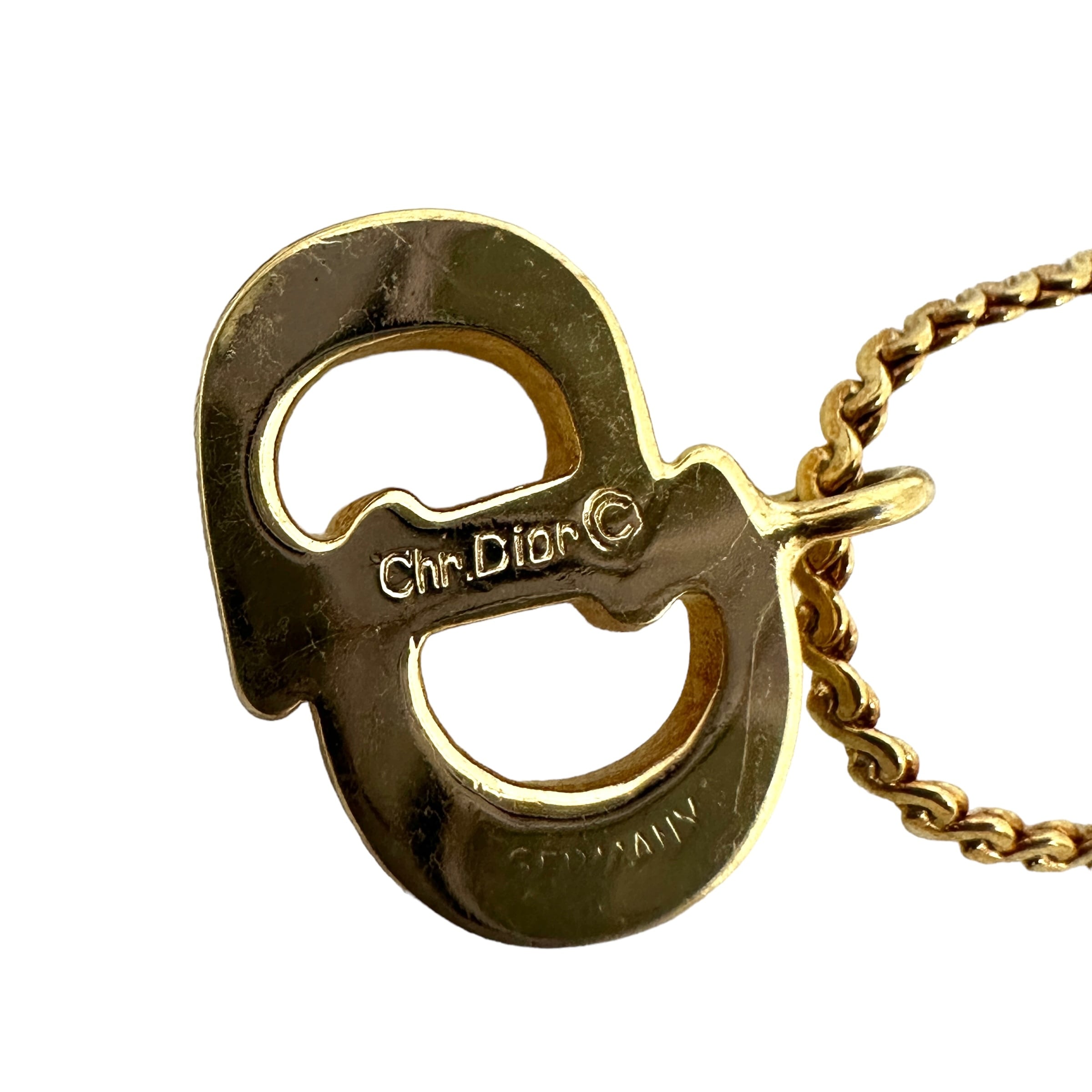 Christian Dior ディオール ロゴブレスレット ゴールドアクセサリー
