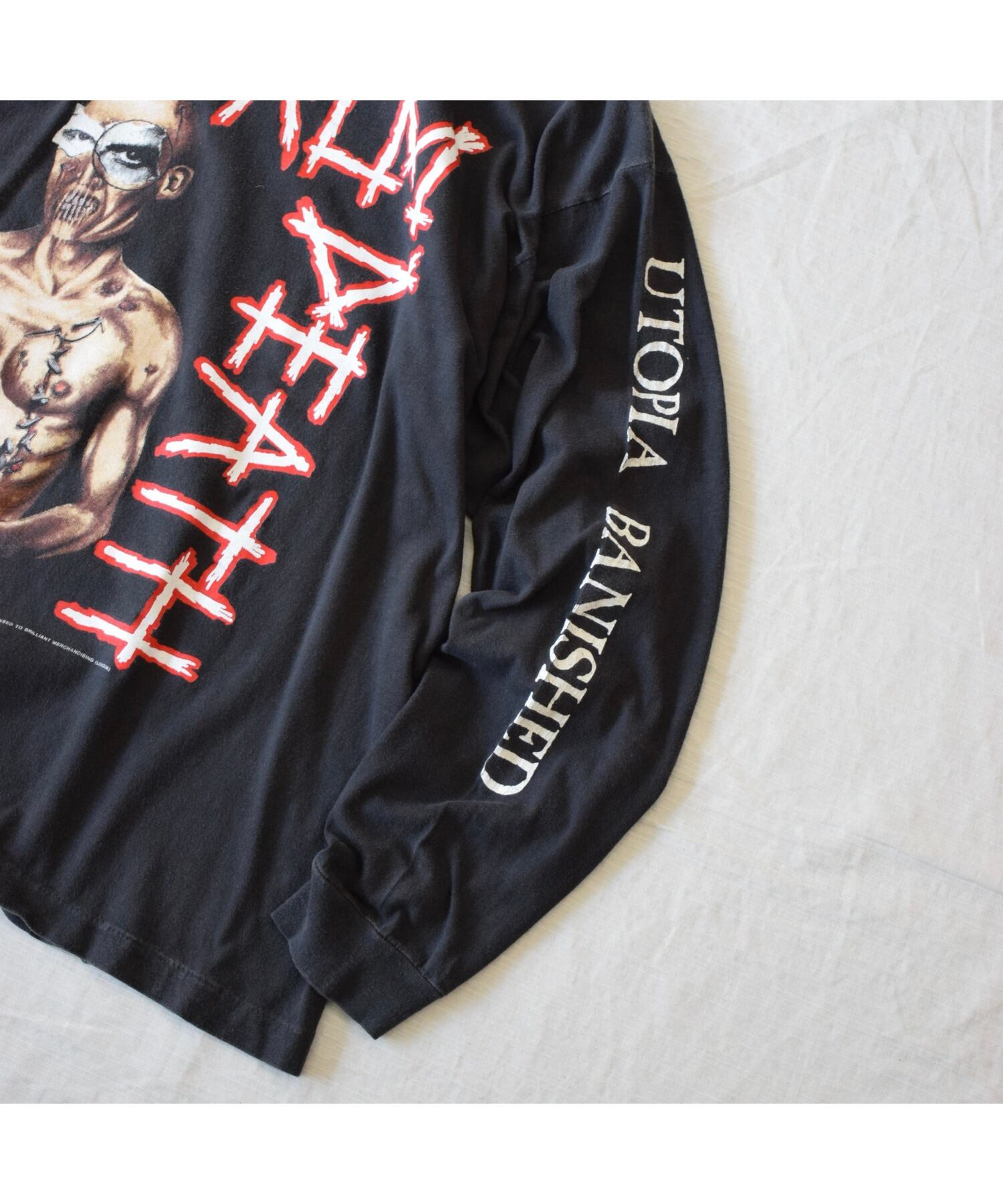 Special!!】90's NAPALM DEATH ロングスリーブTシャツ メンズXL