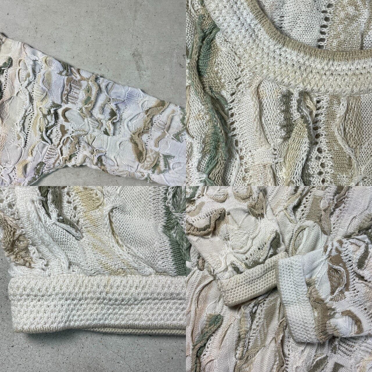 90年代 オーストラリア製 COOGI クージー 3Dニット セーター メンズL  