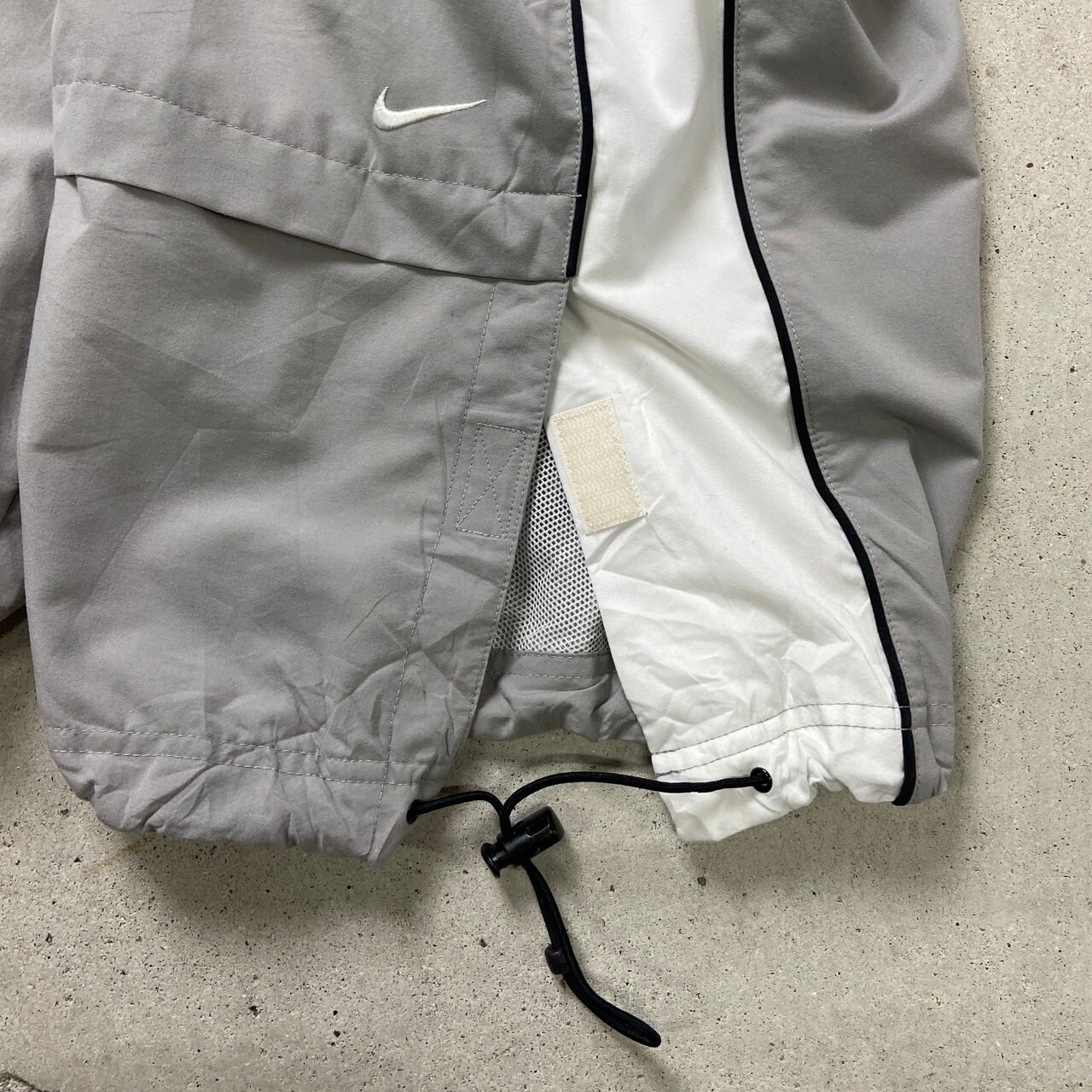 00年代 NIKE ナイキ 七分丈 クロップド ポリエステル トラックパンツ 