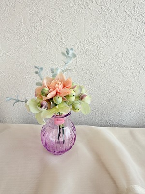 フラワーアレンジメント*コーラルピンク