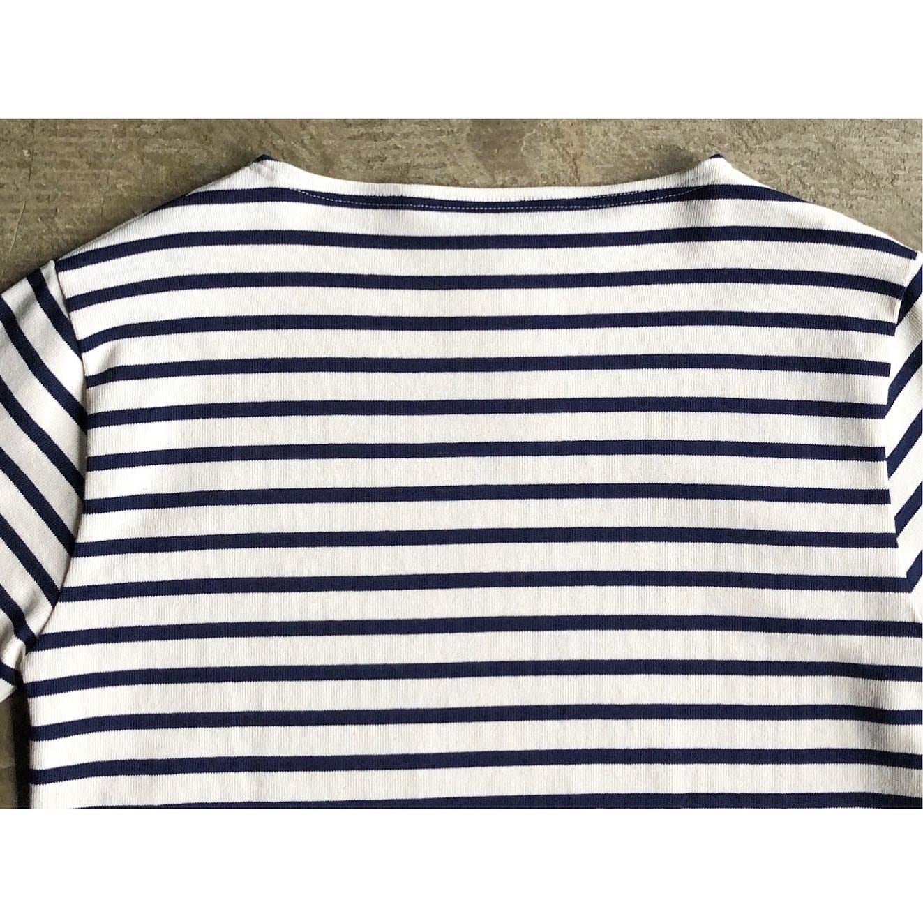 SAINT JAMES(セントジェームス) 『OUESSANT BORDER』Basque Shirt ECRU