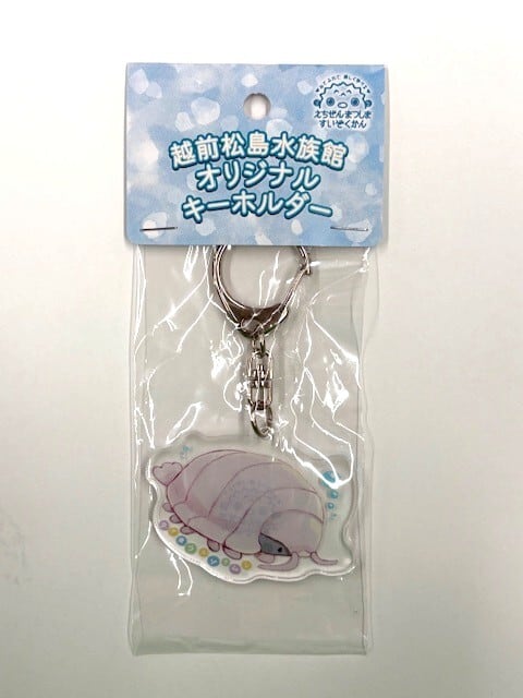 アクリルキーホルダー ダイオウグソクムシ | 越前松島水族館 ONLINE SHOP