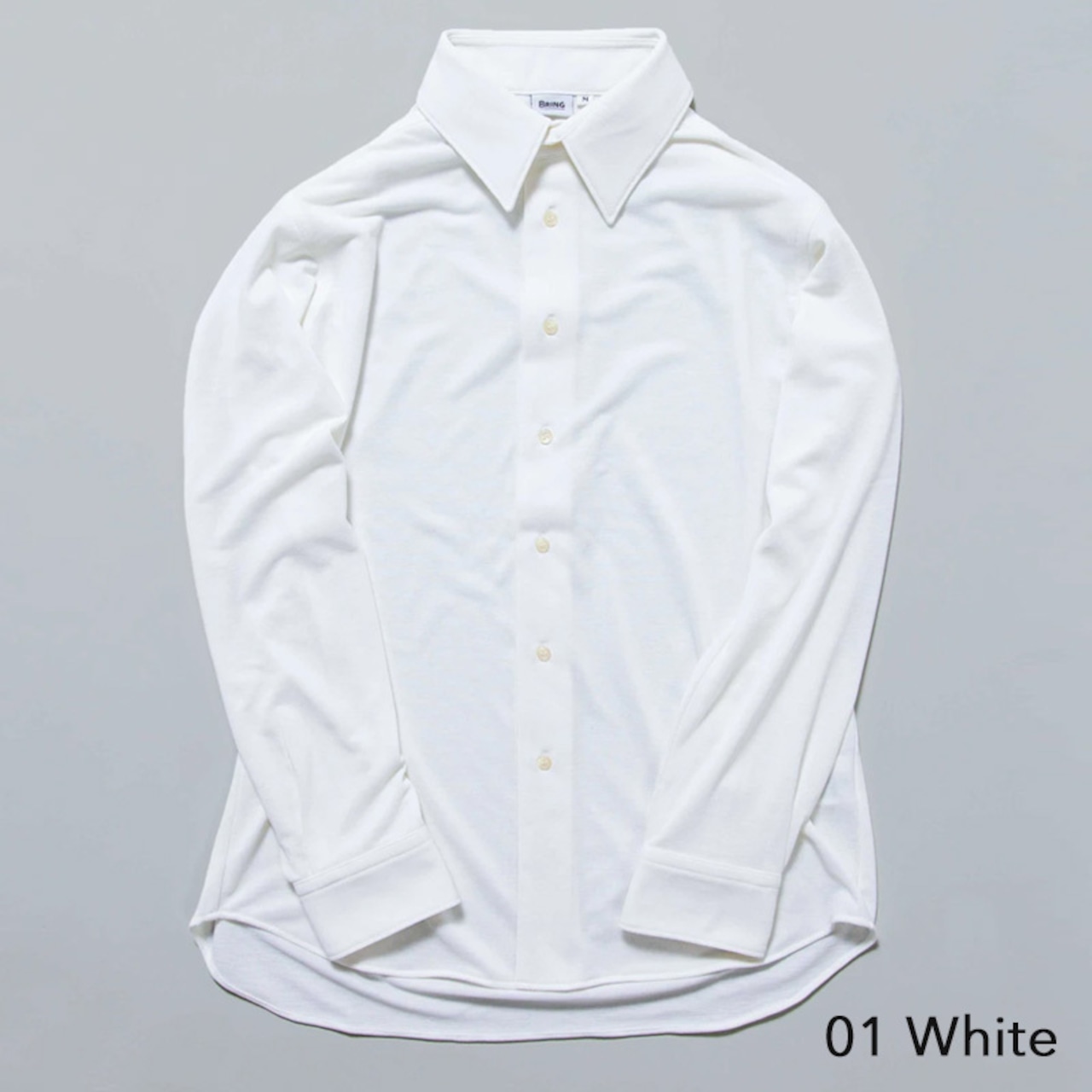 BRING(ブリング) DRYCOTTONY Dress Shirt ドライ ドレス シャツ 長袖 Yシャツ ユニセックス アウトドア 用品 キャンプ グッズ