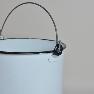 Garbage Can / ガーベッジ カン【C】〈 ゴミ箱/ バケツ / ボックス / 琺瑯 / ホーロー / 店舗什器 / 収納 〉112114