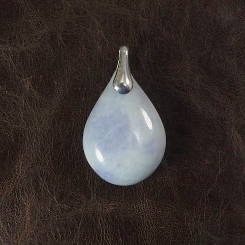 糸魚川翡翠 ラベンダー翡翠 しずく/おひさま ペンダントトップ 8.3g  Itoigawa Lavender Jadeite pendant top