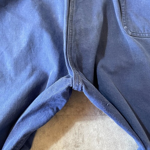 50-60s Vetra フレンチワーク コットン ブルー パンツ W32 詳細写真13