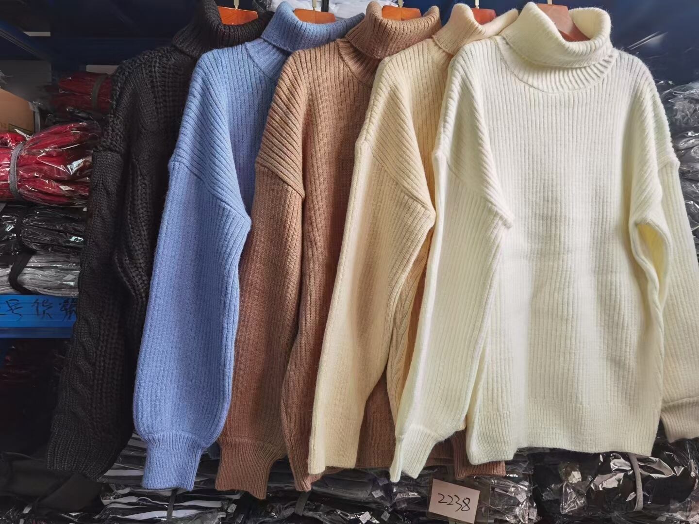 タートルネックニット　AJ1079-1975