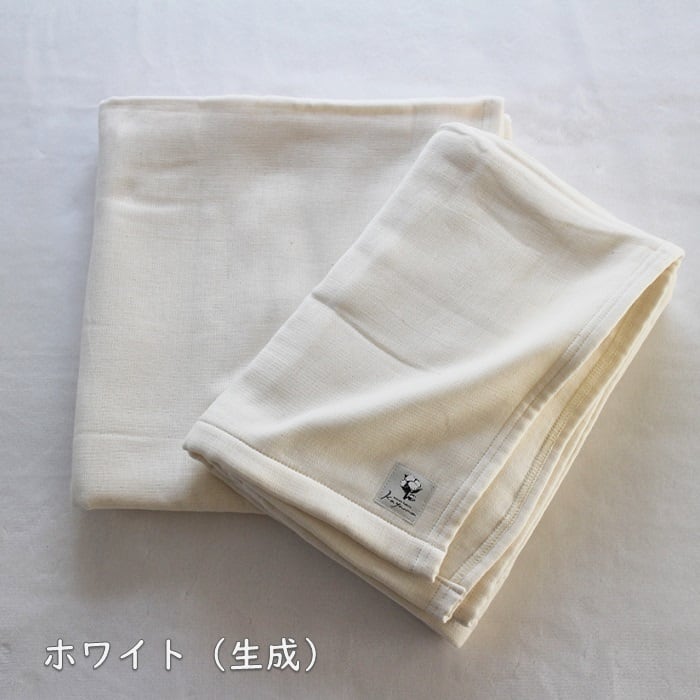 タオル6 6重ガーゼバスタオル 〔(幅約60cm×長さ120cm)〕(ホワイト): 産直