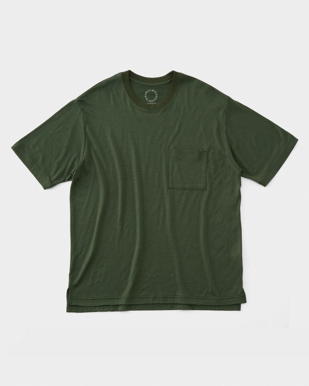 山と道　メリノTシャツ 山と道 / 100% LIGHT MERINO POCKET T-SHIRT（UNISEX） | st. valley