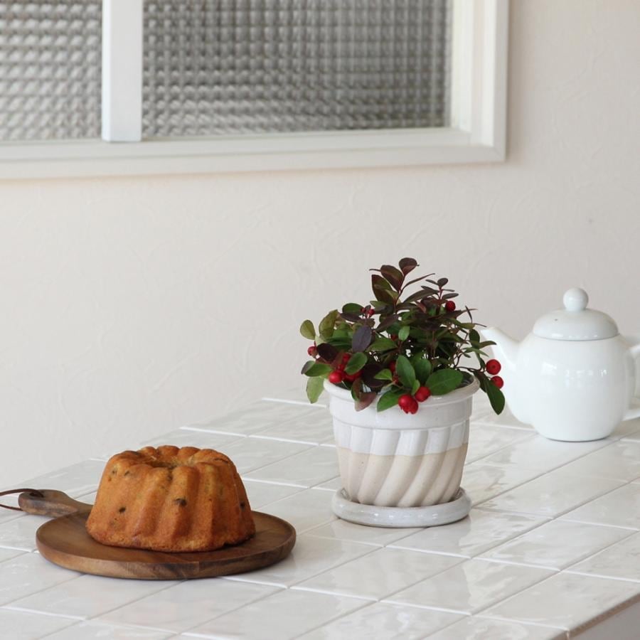 クグロフ型 陶器 2個セット 焼菓子型 クグロフ型 陶器製