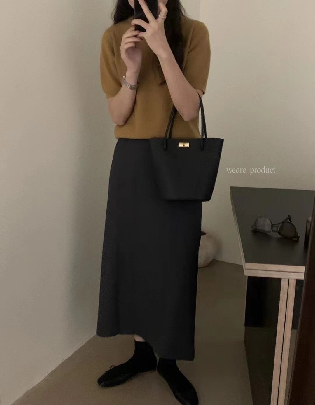 5部袖ニット　AJ2085-124