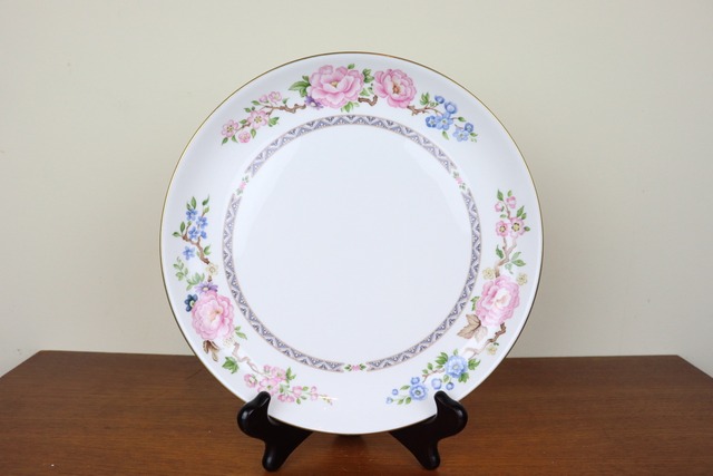 ロイヤルウースター　Mikado　ミカド　帝　プレート23cm　大皿　ROYAL WORCESTER　イギリス　ヴィンテージ　つ48