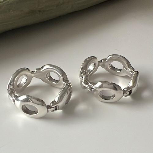 S925 oval design ring (R133-2)