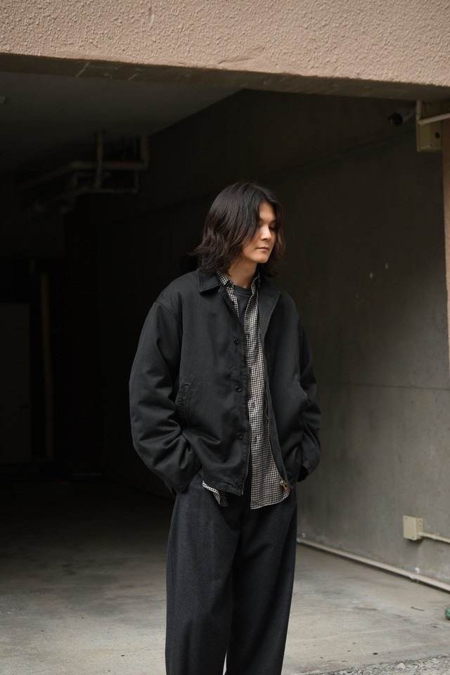 A.PRESSE / Vintage US NAVY N-4 Deck Jacket (Black)