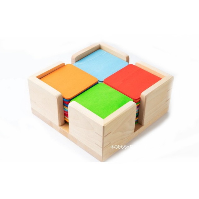 【お取り寄せ】バウシュピール　ビルディングタイル　５２ピース　3歳〜　積み木　ドイツ