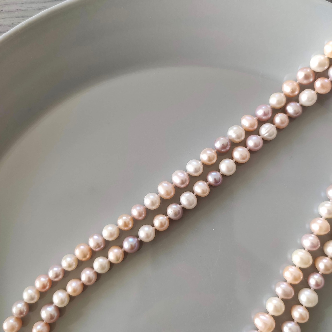マルチカラーパールロングネックレス | 5106 jewellery