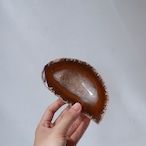 茶色い石のジュエリートレイ