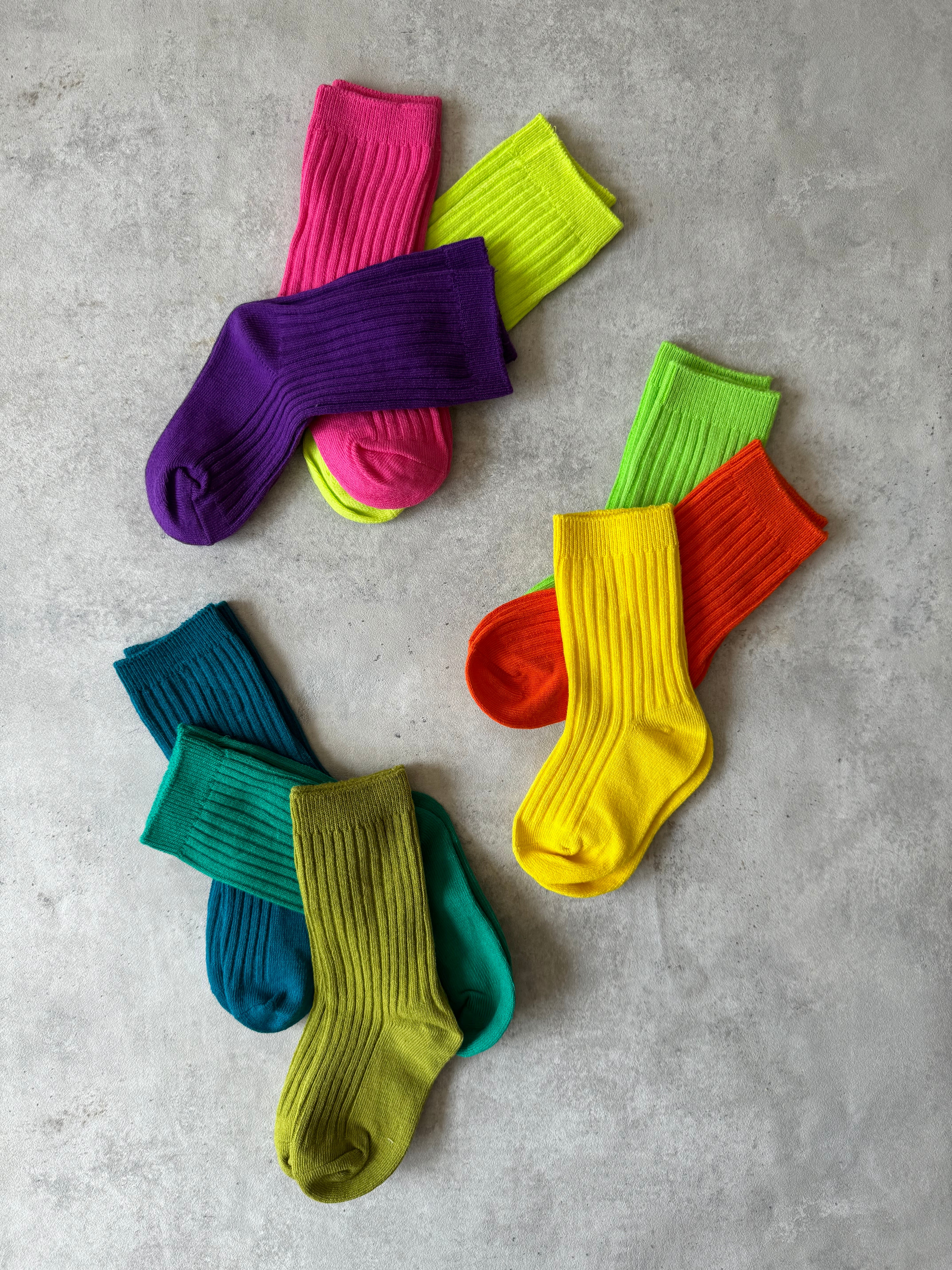 ビビットリブ socks 3set（13〜21cm）3535